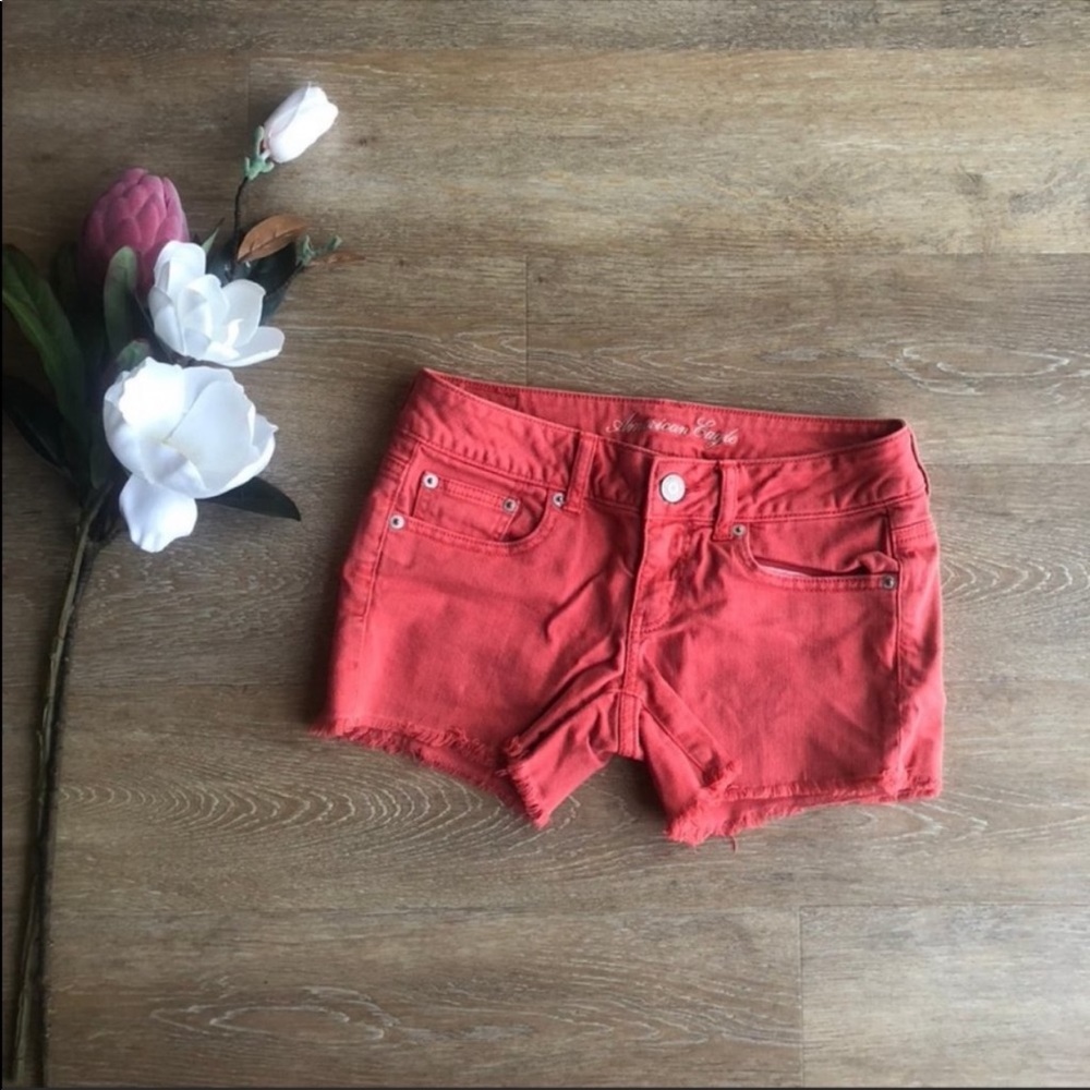 American Eagle Cut Off Jean Shorts